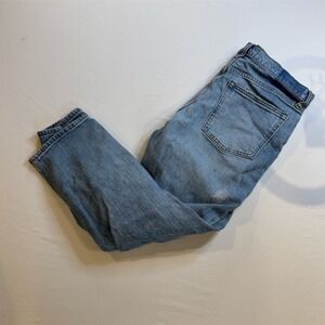 Abercrombie & Fitch Women's High Rise Mom Jeans‎ Size 12 Blue Denim